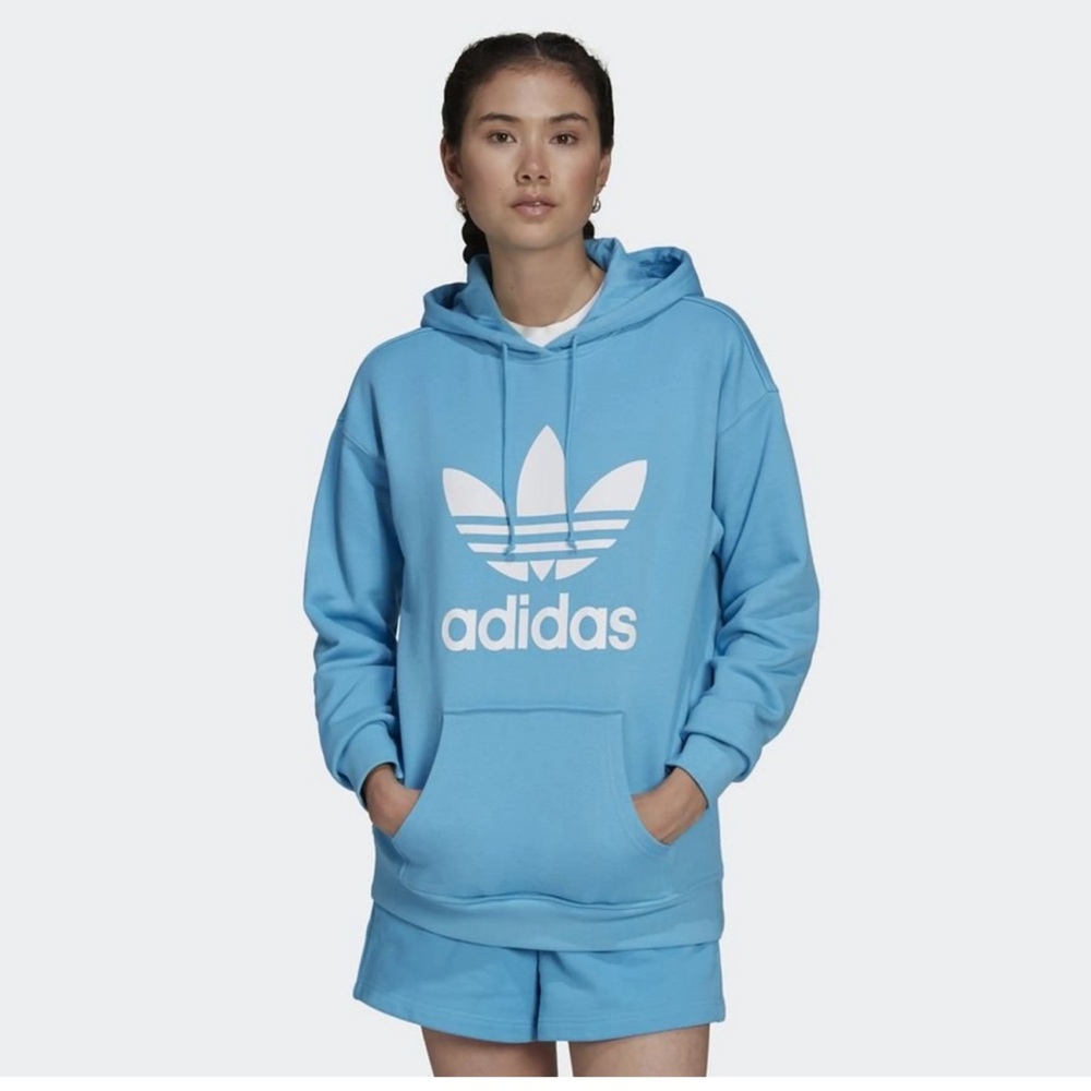 NWT Adidas Original Trefoil Hoodie Sweatshirt XSmall